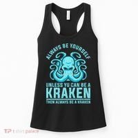 Always Be A Kraken Funny Crypto Women's Tank Top thumb 0