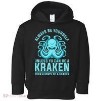 Always Be A Kraken Funny Crypto Toddler Hoodie thumb 0