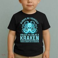 Always Be A Kraken Funny Crypto Toddler T-Shirt thumb 2