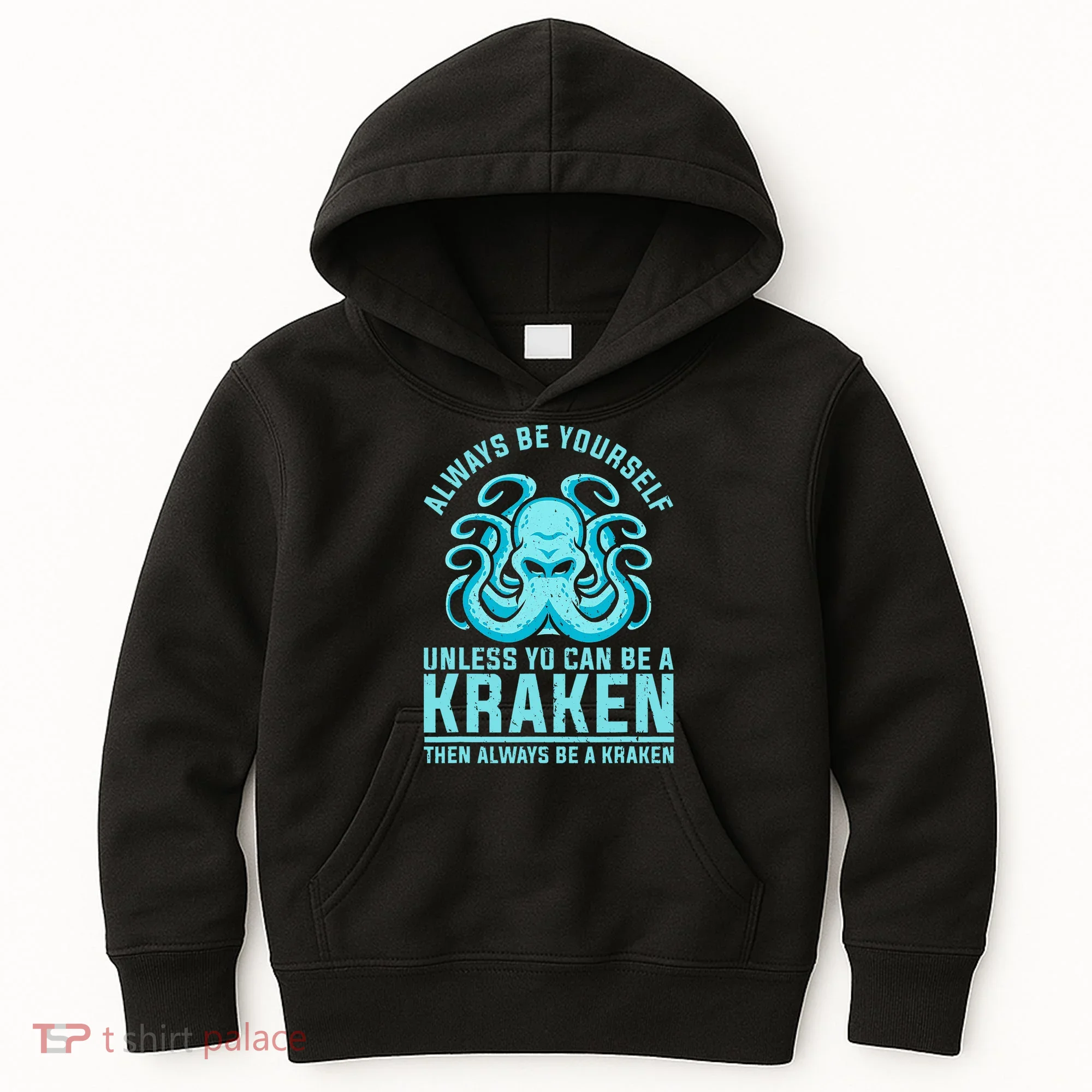 Always Be A Kraken Funny Crypto Kids Hoodie