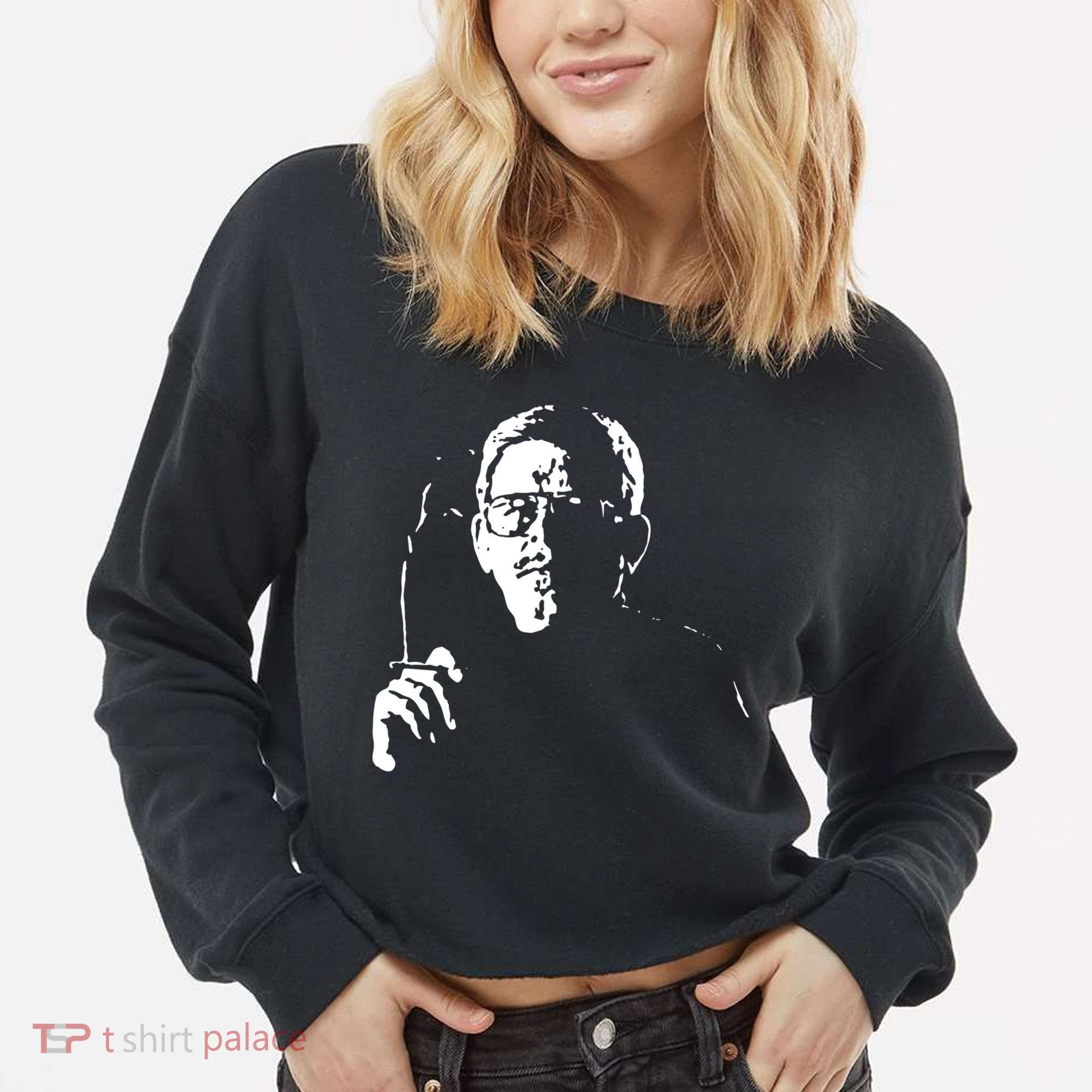 Art Bell Cropped Pullover Crew
