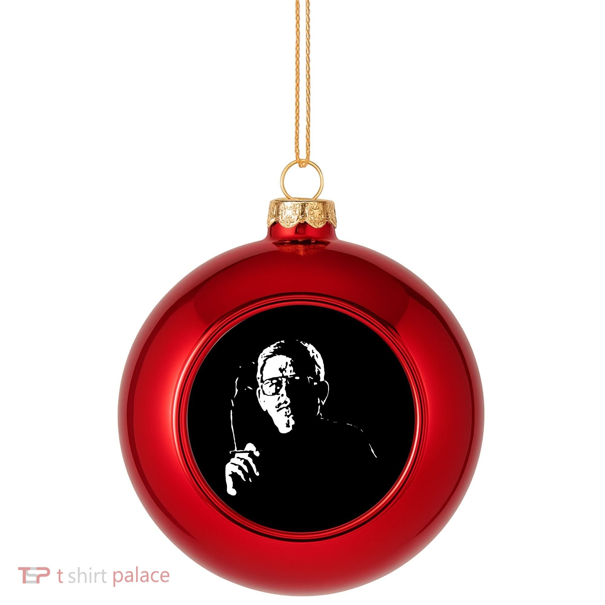 Art Bell Plastic Christmas Ball Ornament