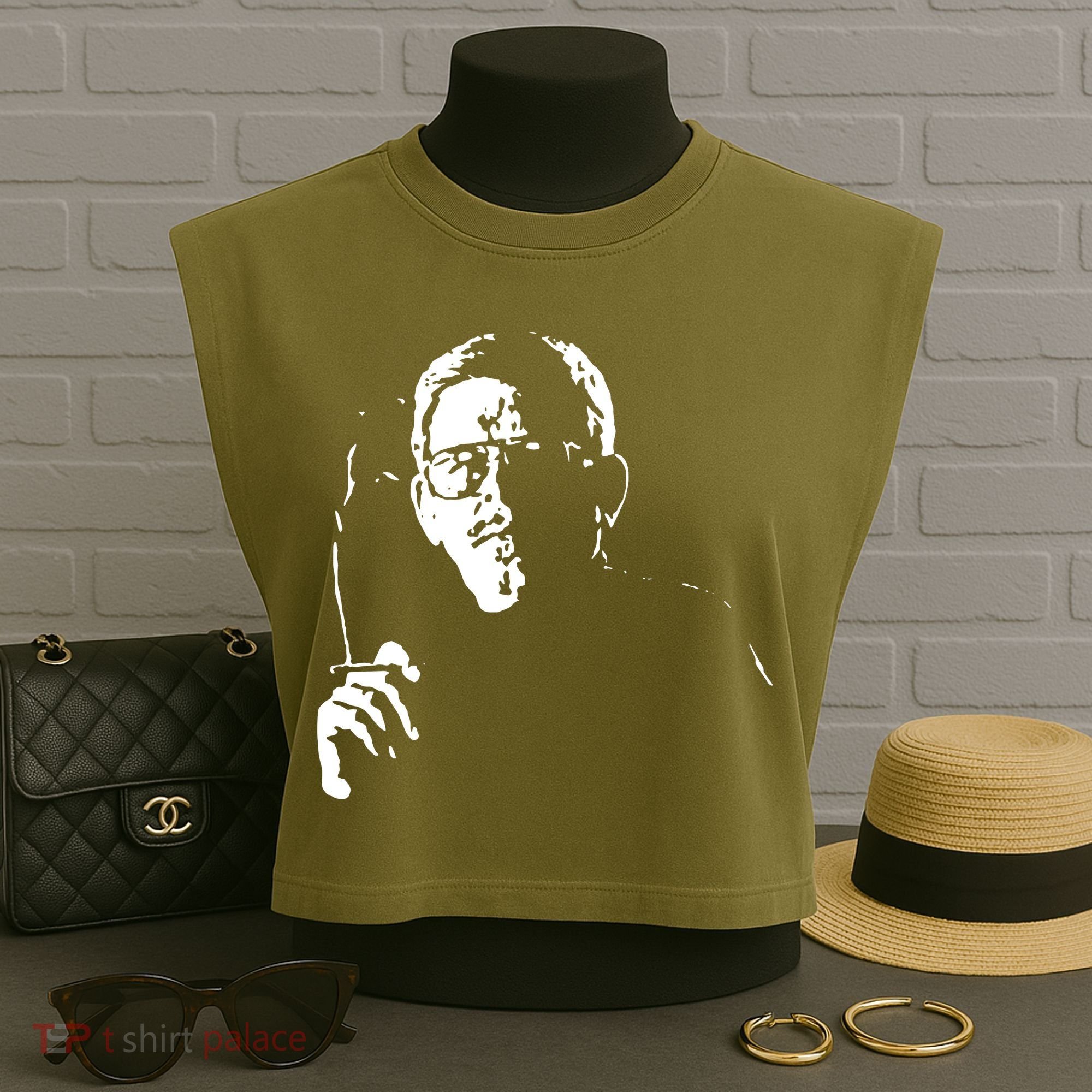 Art Bell Garment-Dyed Women's Muscle Tee