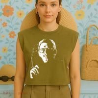 Art Bell Garment-Dyed Women's Muscle Tee thumb 4