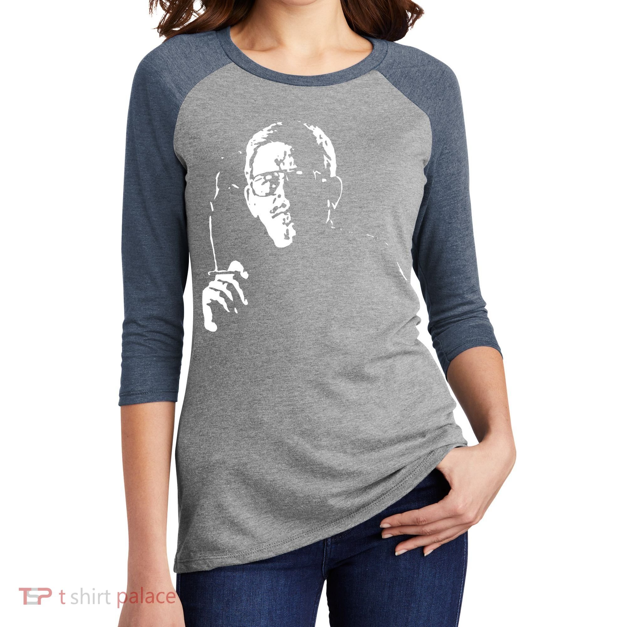 Art Bell Women's Tri-Blend 3/4-Sleeve Raglan Shirt