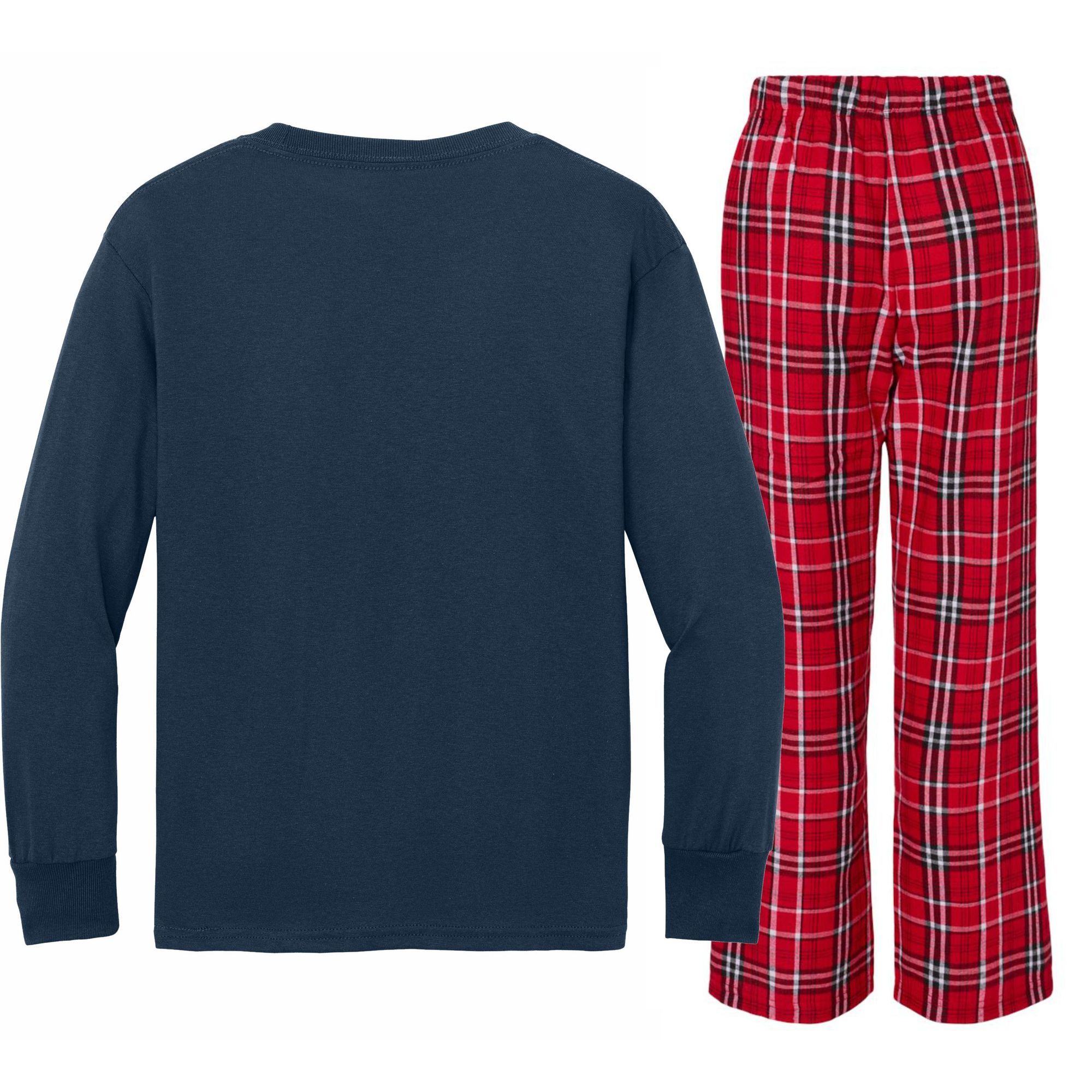 Art Bell Kids Long Sleeve Plaid Pajama Set