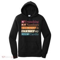Accountant Bookkeeper Accounting Crunching Numbers Funny Cool Gift Women's Hoodie thumb 0