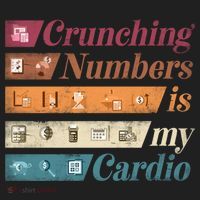 Accountant Bookkeeper Accounting Crunching Numbers Funny Cool Gift Hat thumb 2