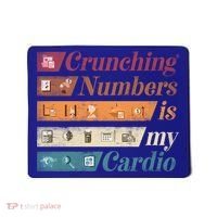 Accountant Bookkeeper Accounting Crunching Numbers Funny Cool Gift Mousepad thumb 0