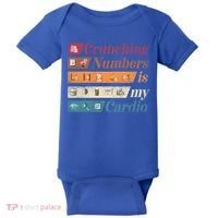 Accountant Bookkeeper Accounting Crunching Numbers Funny Cool Gift Baby Bodysuit thumb 0