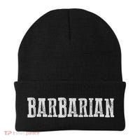 Awesome BARBARIAN Beanie thumb 0