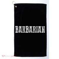 Awesome BARBARIAN Golf Towel thumb 0