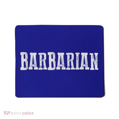Awesome BARBARIAN Mousepad