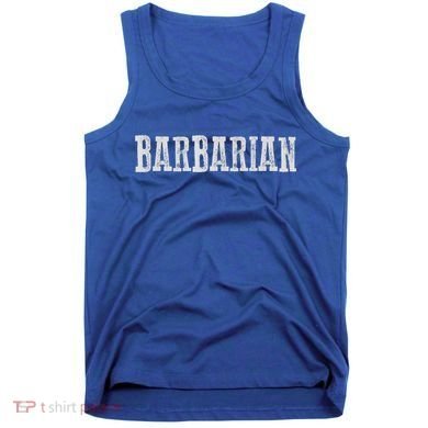 Awesome BARBARIAN Tank Top