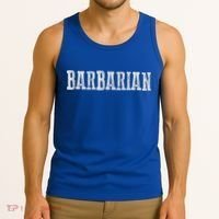 Awesome BARBARIAN Tank Top thumb 3