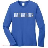 Awesome BARBARIAN Women's Long Sleeve Shirt thumb 0