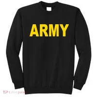 Army Black And Yellow Imprint Sweatshirt thumb 0