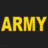 Army Black And Yellow Imprint Beanie thumb 2