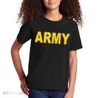 Army Black And Yellow Imprint Kids T-Shirt thumb 2