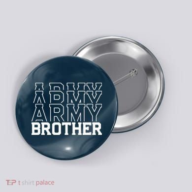 Army Brother Button