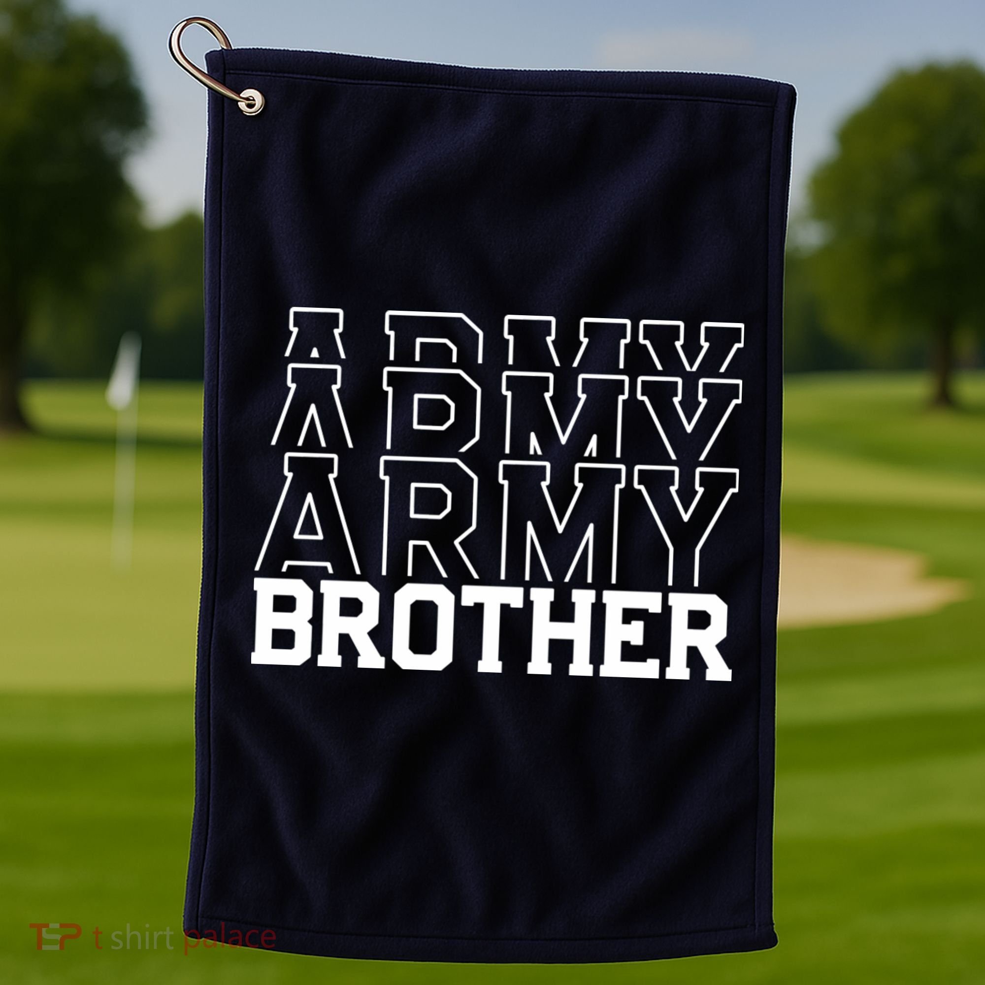 Army Brother Golf Towel