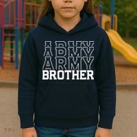 Army Brother Kids Hoodie thumb 3