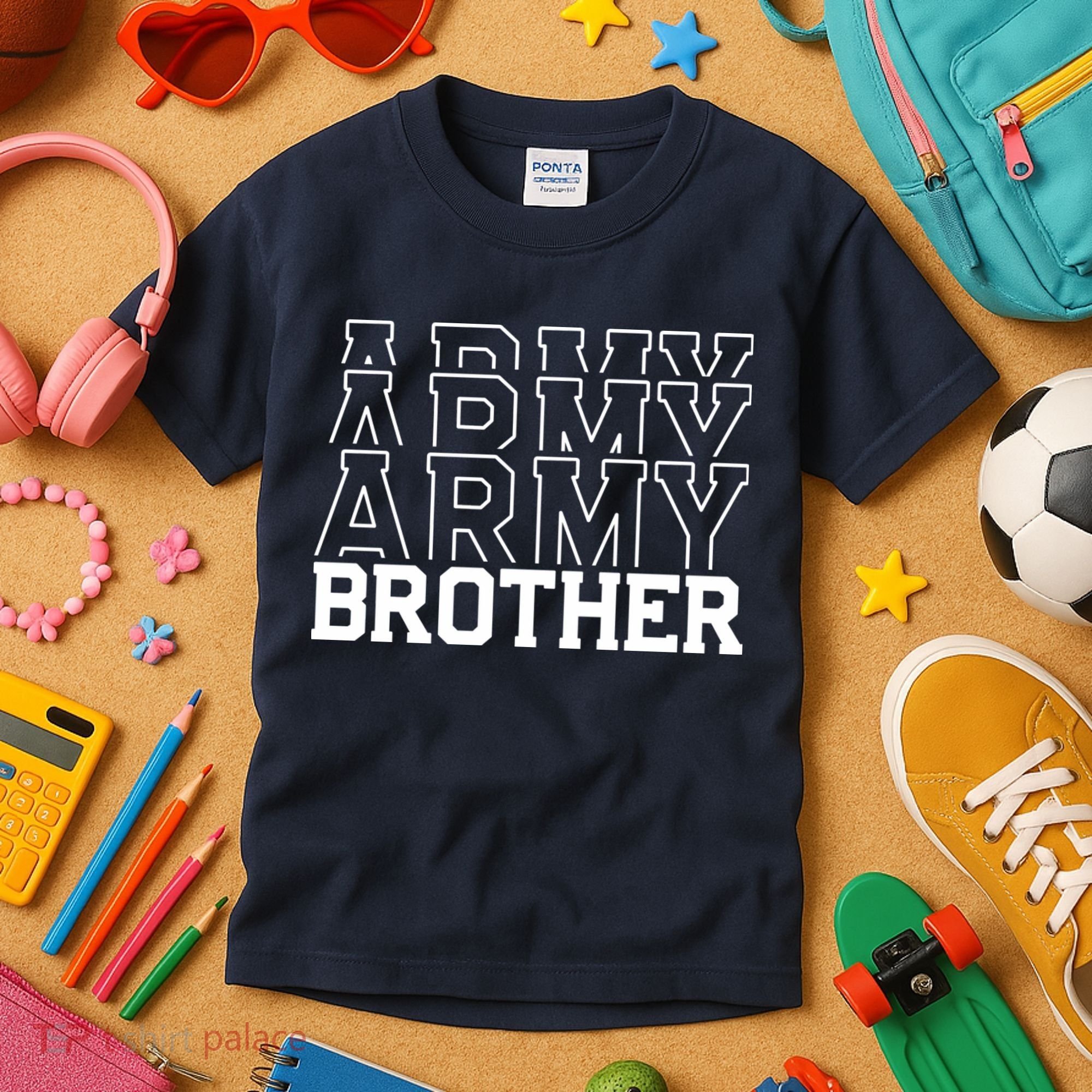 Army Brother Kids T-Shirt