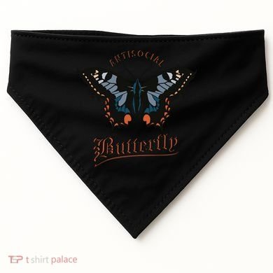 Antisocial Butterfly USA-Made Doggie Bandana