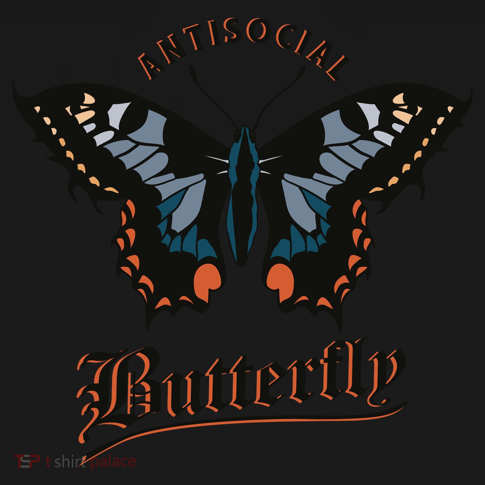 Antisocial Butterfly USA-Made Doggie Bandana