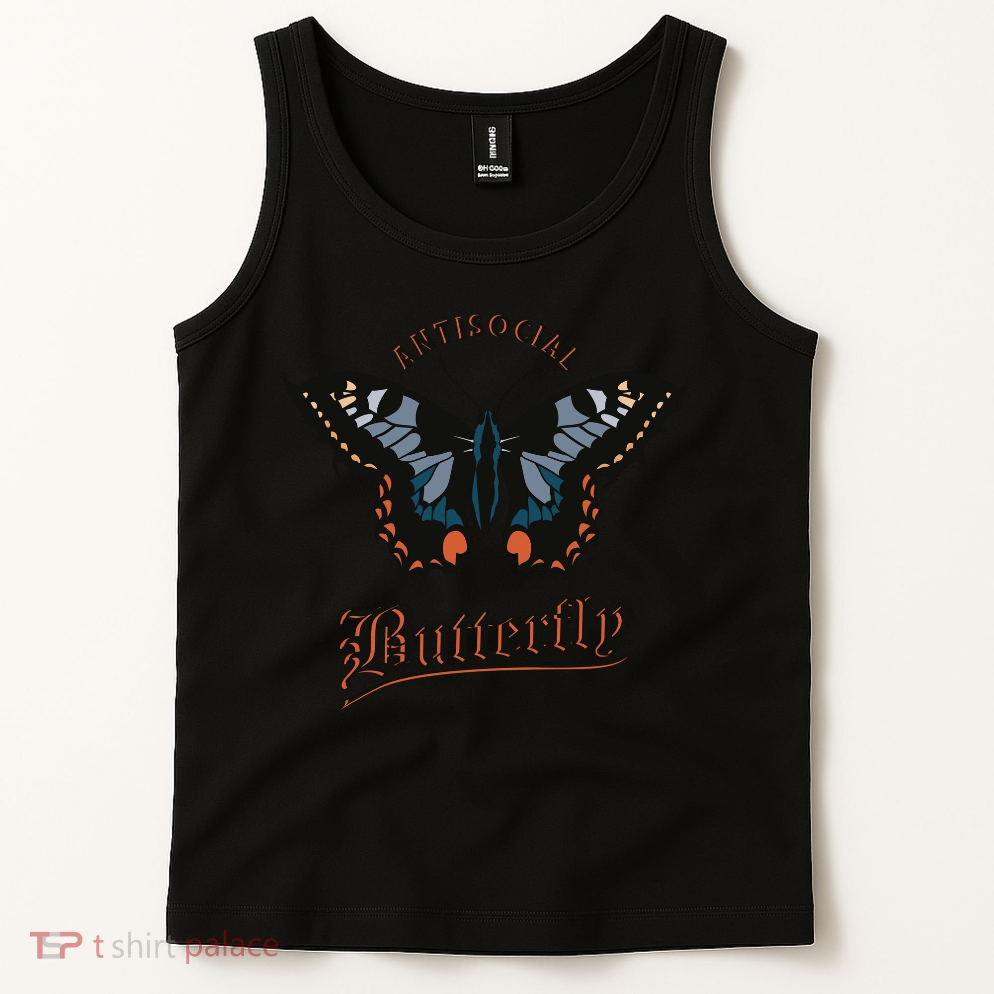 Antisocial Butterfly Tank Top