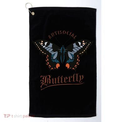 Antisocial Butterfly Golf Towel