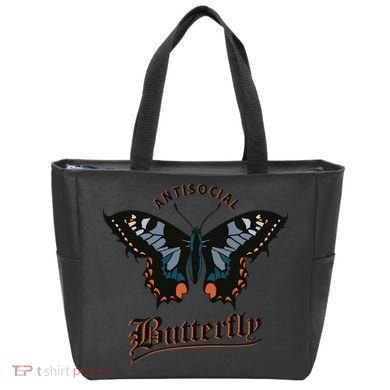 Antisocial Butterfly Tote Bag