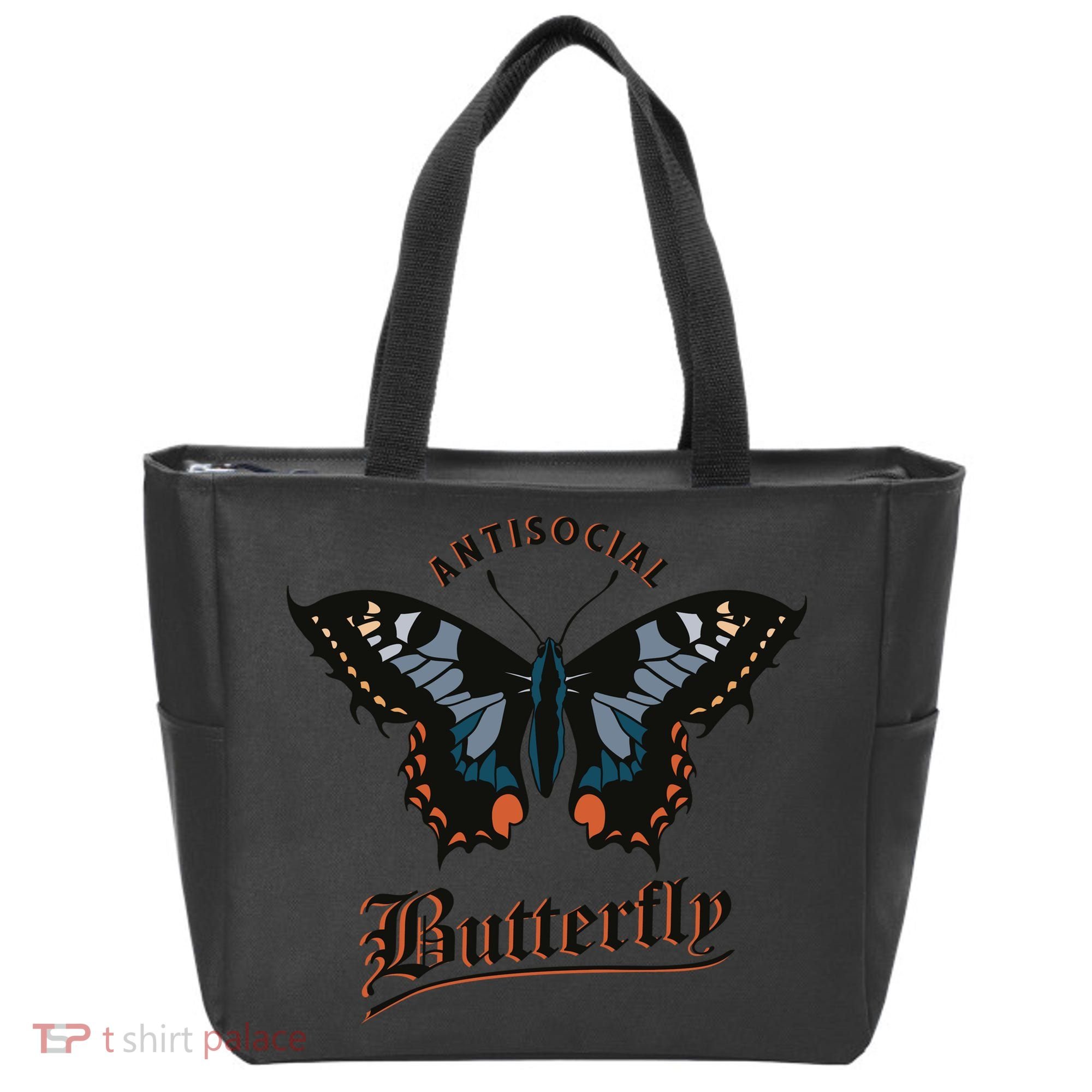 Antisocial Butterfly Tote Bag