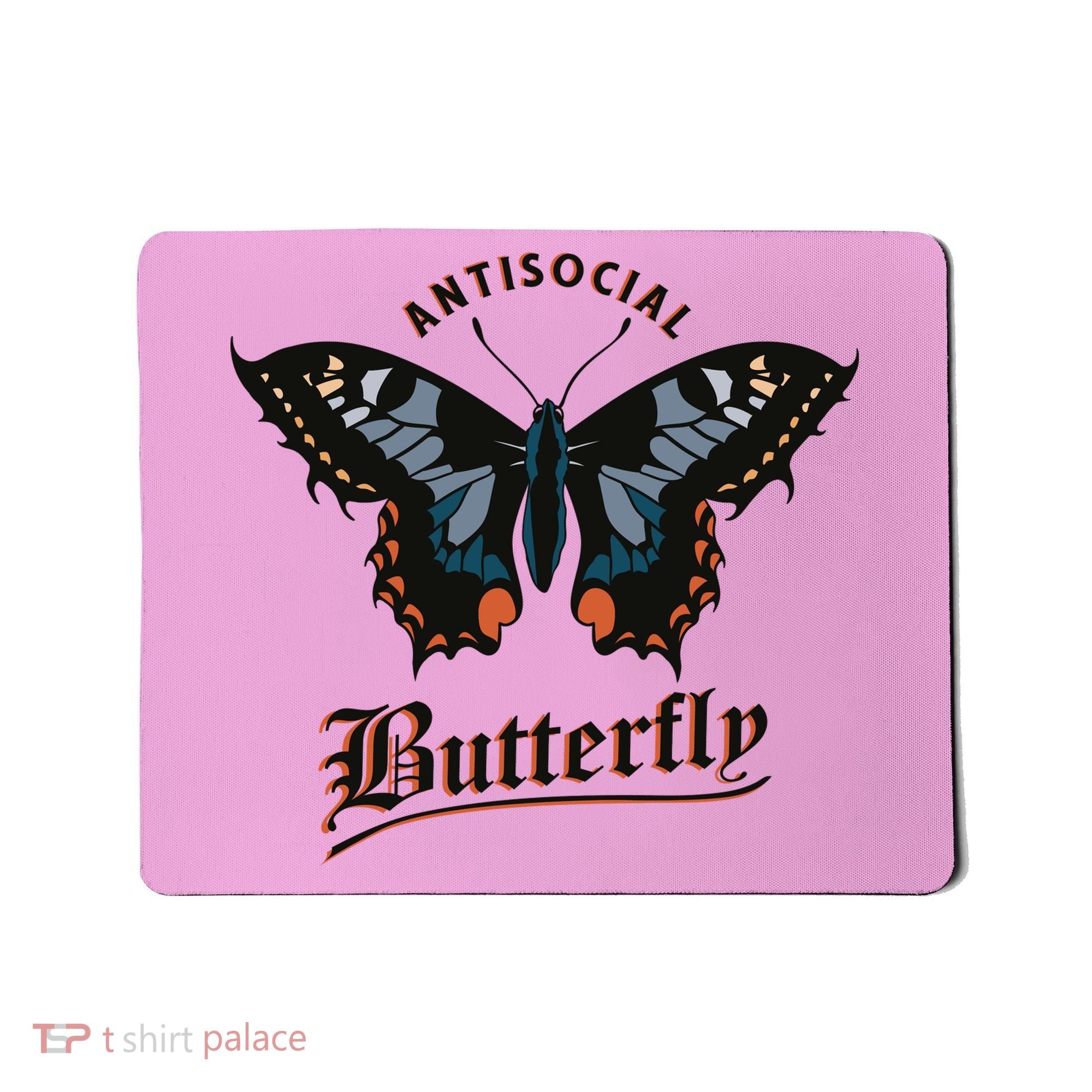 Antisocial Butterfly Mousepad