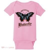 Antisocial Butterfly Baby Bodysuit thumb 0
