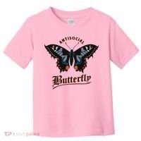 Antisocial Butterfly Toddler T-Shirt thumb 0