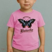 Antisocial Butterfly Toddler T-Shirt thumb 2