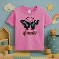 Antisocial Butterfly Toddler T-Shirt thumb 3