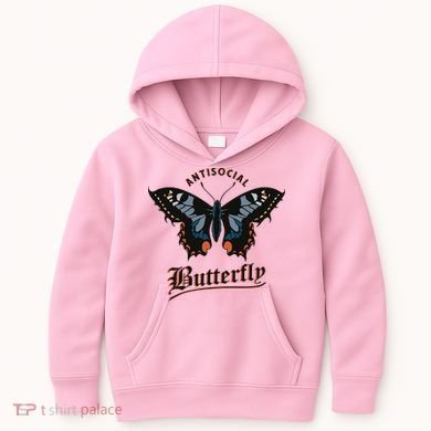 Antisocial Butterfly Kids Hoodie