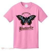 Antisocial Butterfly Kids T-Shirt thumb 0