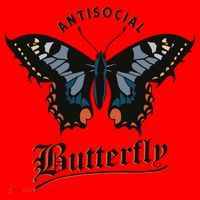 Antisocial Butterfly Santa Hat thumb 1