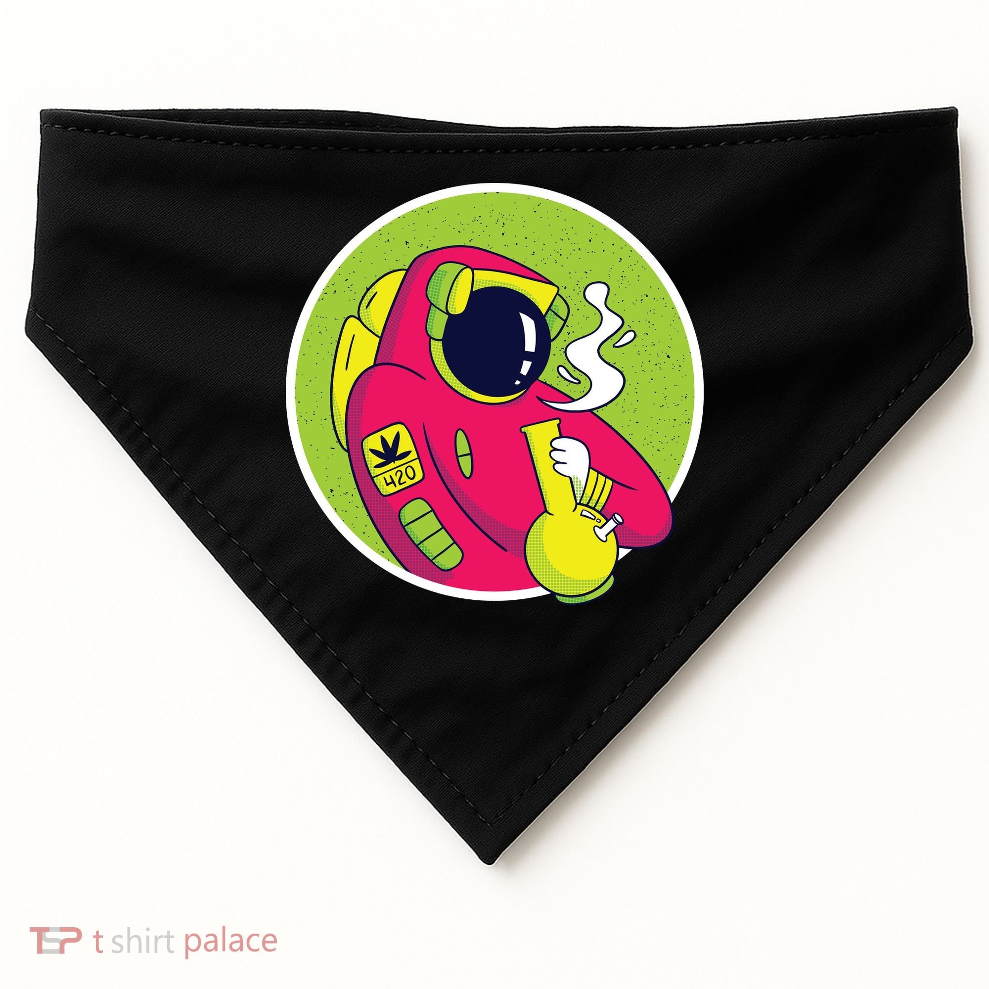 Astronaut Bong USA-Made Doggie Bandana