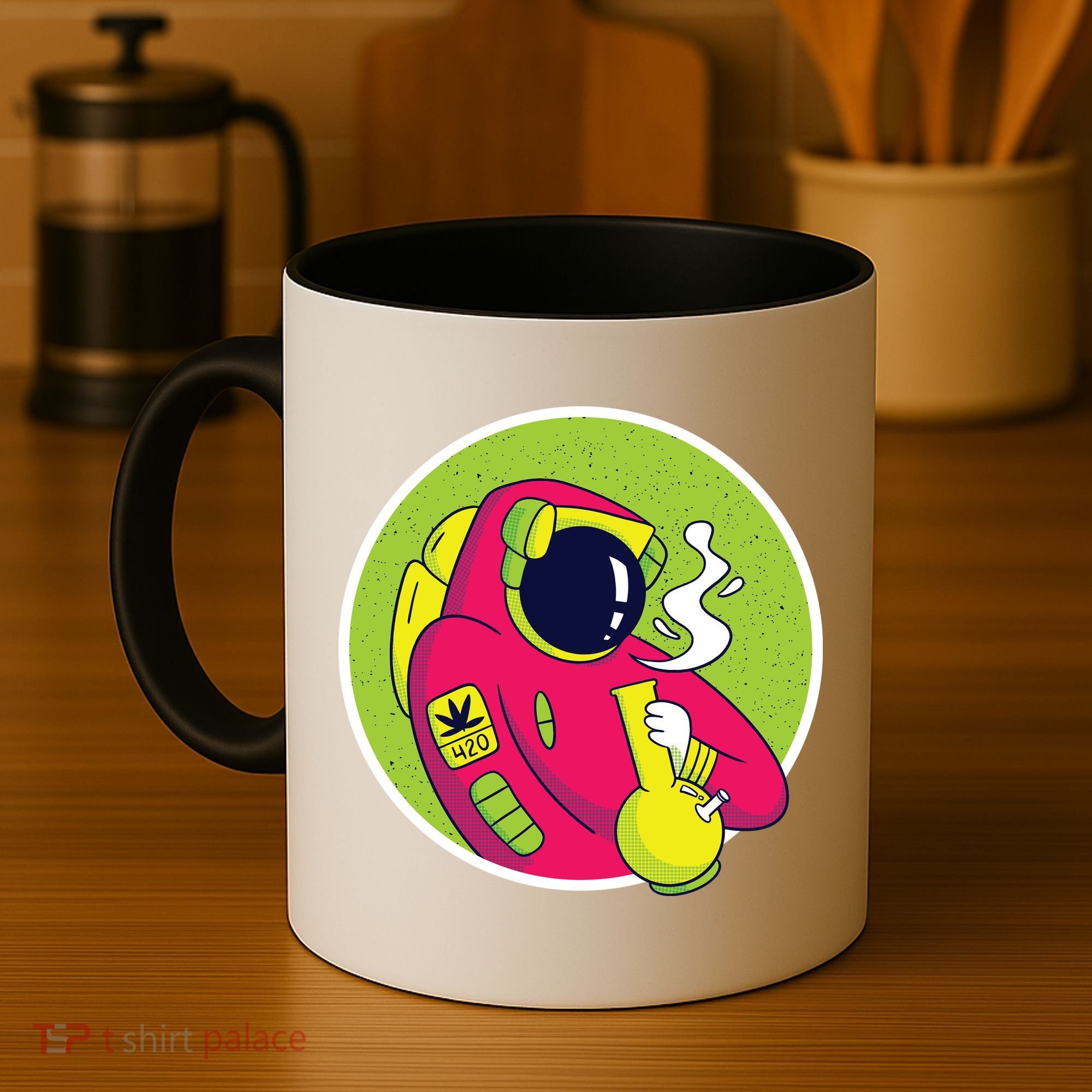 Astronaut Bong Coffee Mug