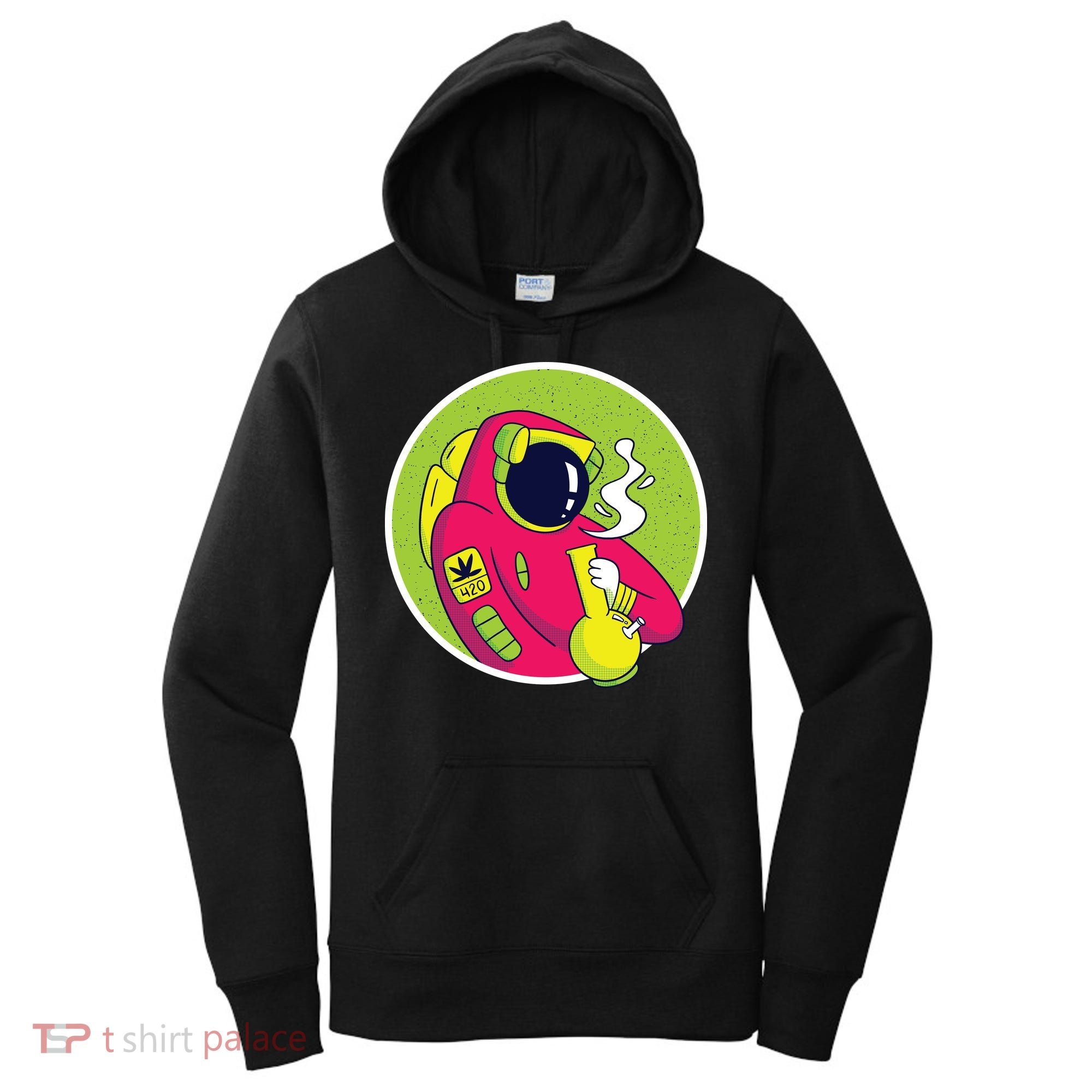 Astronaut Bong Women's Hoodie