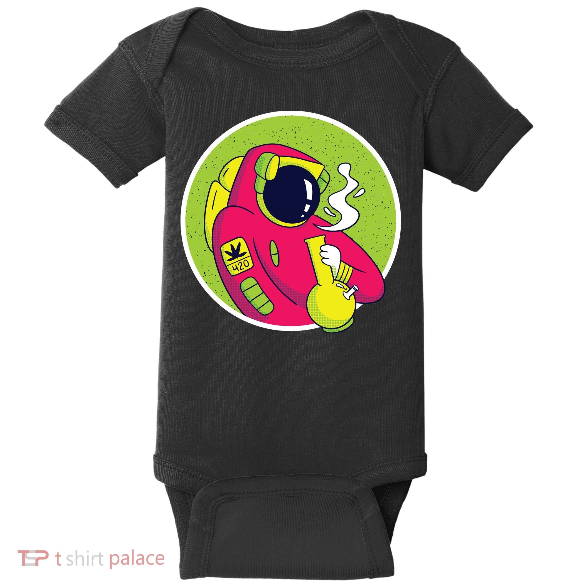 Astronaut Bong Baby Bodysuit