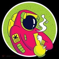 Astronaut Bong Toddler Hoodie thumb 2