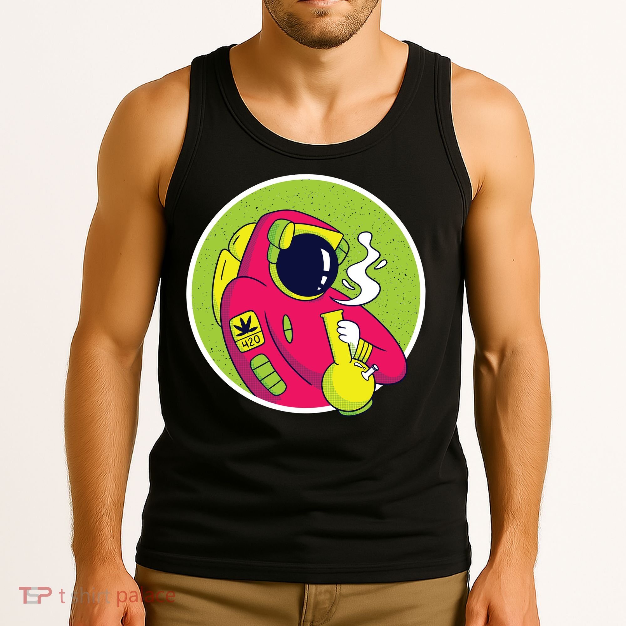 Astronaut Bong Tank Top
