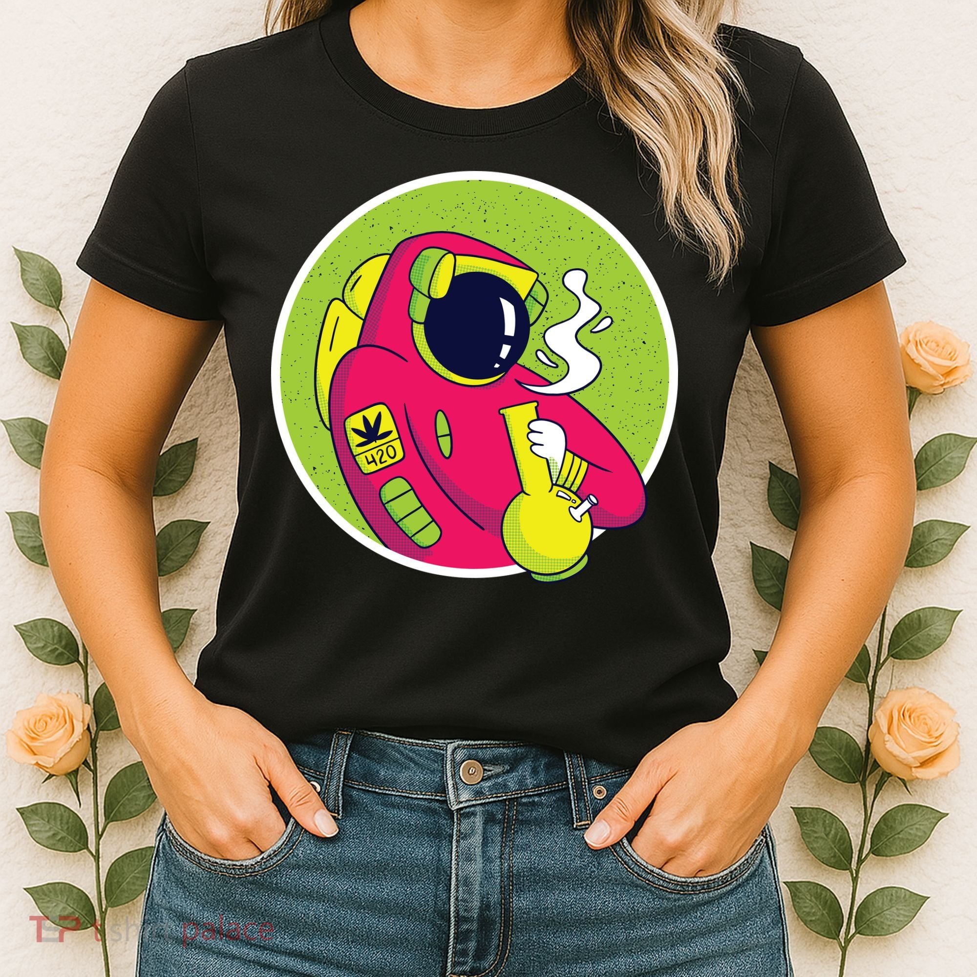 Astronaut Bong Women's T-Shirt