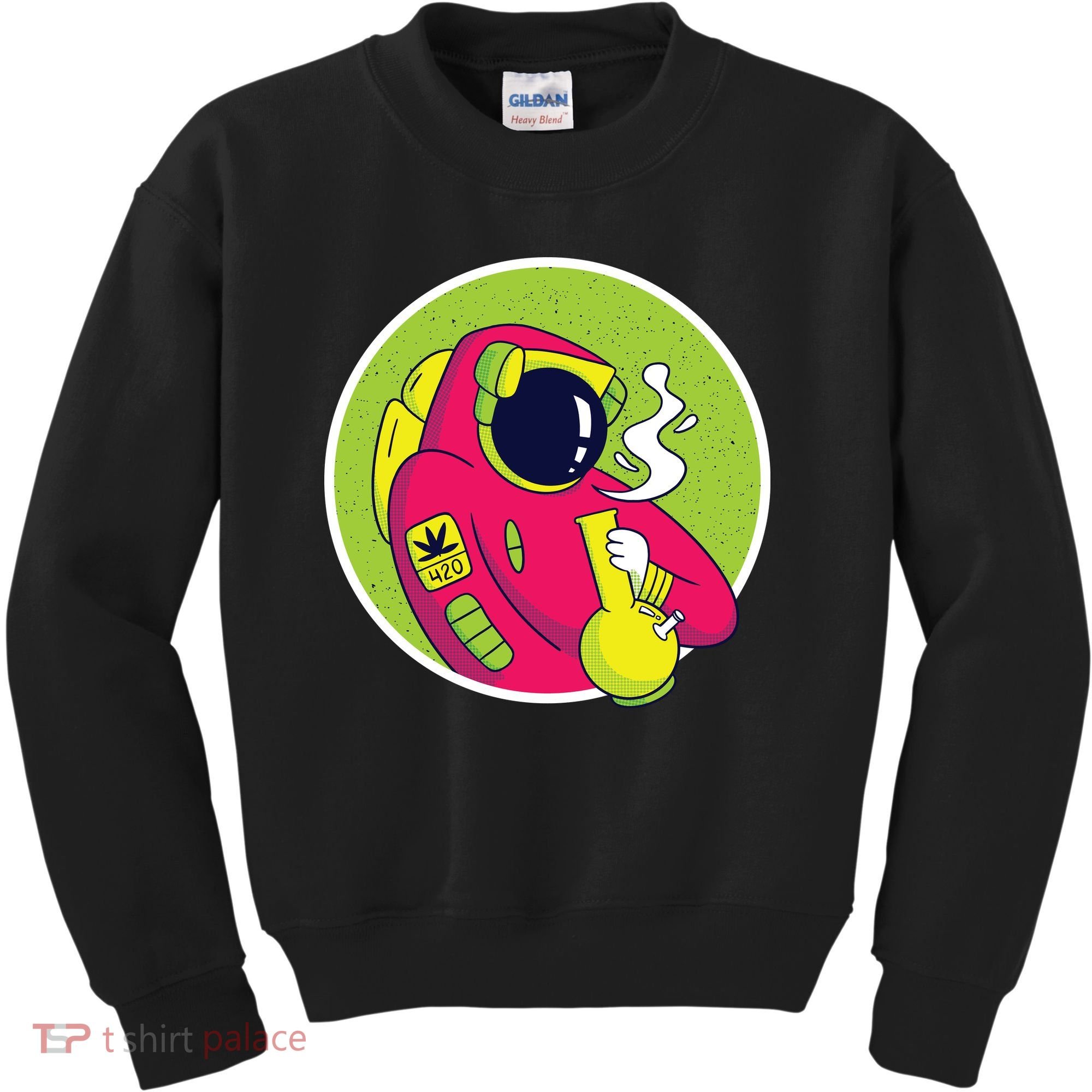 Astronaut Bong Kids Sweatshirt