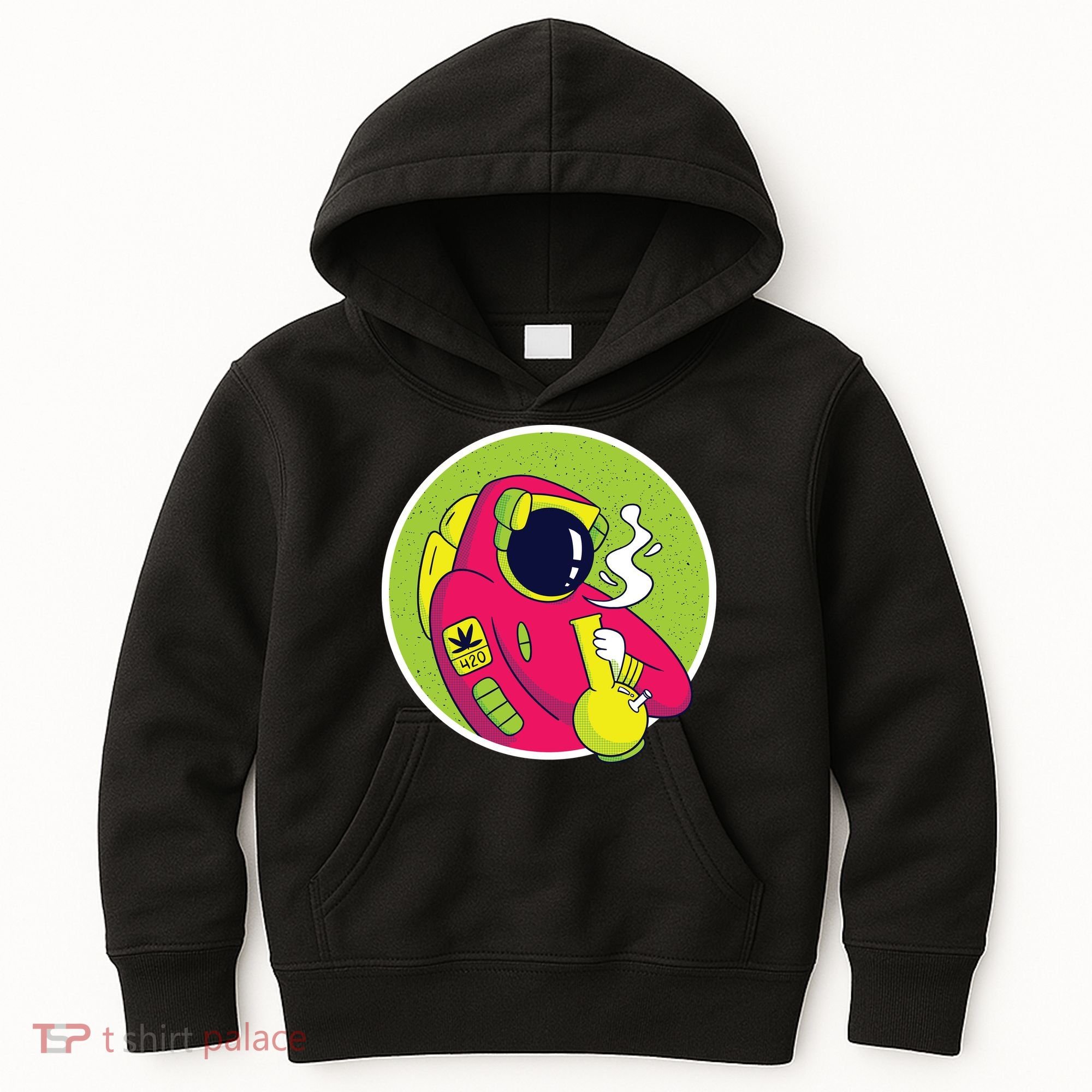 Astronaut Bong Kids Hoodie
